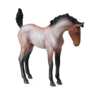 Figurina Manz Mustang si Bay Roan Collecta 