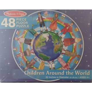 Puzzle Copii in jurul lumii Melissa and Doug 48 piese