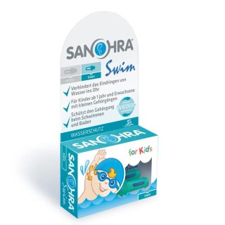 Dopuri de urechi pentru inot, copii 1 an+ SANOHRA Swim Kids