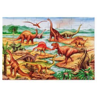 Puzzle de podea cu dinozauri Melissa and Doug