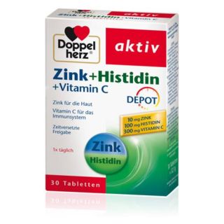 Zinc – Histidina – Vitamina C Depot 30 comprimate Doppelherz Aktiv