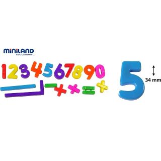Numere magnetice Miniland 162 buc