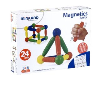 Joc de constructii Magnetic Junior Miniland