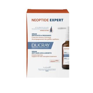 Tratament impotriva caderii parului Neoptide Expert 2 x 50 ml Ducray