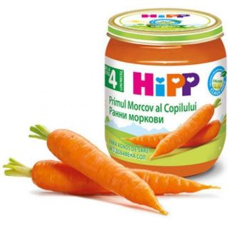 Hipp Piure primul morcov al copilului