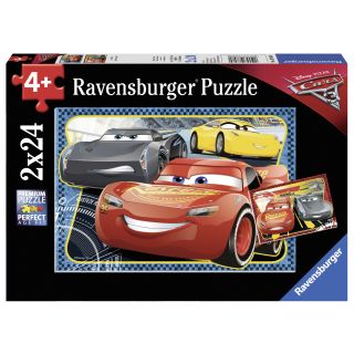 Puzzle Cars- Pot Sa Castig! 2X24 Piese RVSPC07808