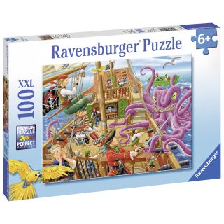 Puzzle Vasul Piratilor, 100 Piese RVSPC10939