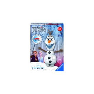 PUZZLE 3D OLAF FROZEN II, 54 PIESE RVS3D11157