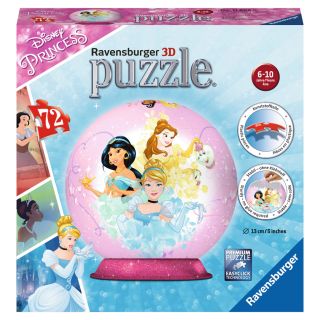 Puzzle 3D Printese Disney, 72 Piese RVS3D11809