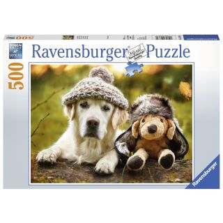 Puzzle Labrador Palarie, 500 Piese RVSPA14783
