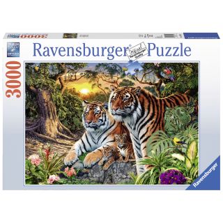 Puzzle Tigri, 3000 Piese RVSPA17072