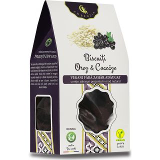 Biscuiti vegani cu orez si coacaze Ambrozia 150 g