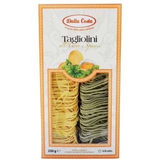 Dalla Costa Paste Tagliatelle Bicolore oua si spanac 250g