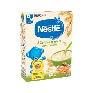 8 Cereale cu Miere Nestle 12 luni+