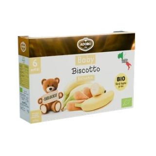 Adoro Biscuiti cu banane 6 luni+, 2 x 125g