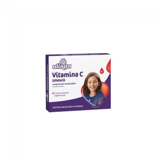 Alinan Vitamina C zmeura 20 comprimate Fiterman