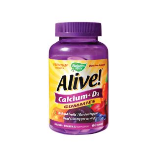 Alive Calcium + D3 Gummies 60 jeleuri