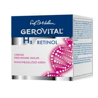 Gerovital H3 Retinol Crema Prevenire Riduri