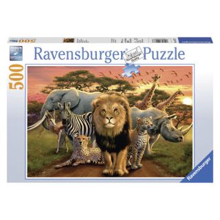 Puzzle Splendoare Africana 500 piese Ravensburger
