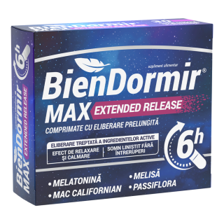 Bien Dormir Max Extended Release 30 comprimate Fiterman Pharma