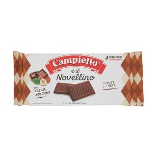 Campiello Biscuiti cu ciocolata si alune Novellino 340 g