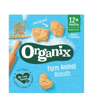 Biscuiti animale de la ferma Bio Organix 100g 12 luni+