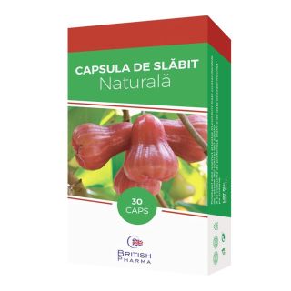 Capsula de slabit naturala 30 capsule British Pharma