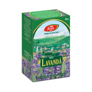 Ceai Flori de Lavanda 50 g Fares