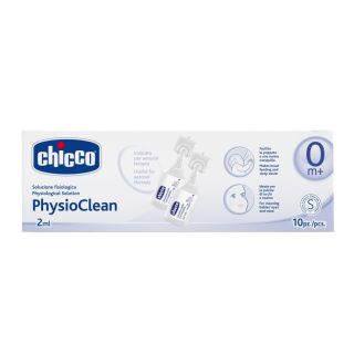 Chicco PhysioClean Solutie nazala sterila, 2mlx10buc