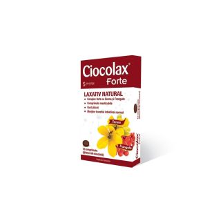 Ciocolax Forte 12 comprimate masticabile