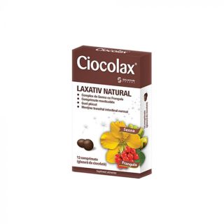Ciocolax Laxativ natural 12 comprimate