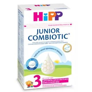 HiPP 3 Junior Combiotic Lapte de crestere, de la 1 an, 500g