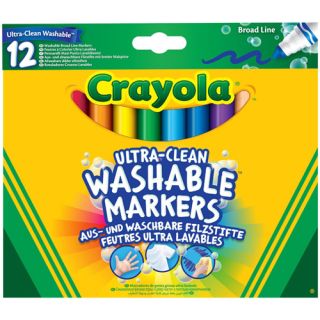 Crayola – Markere lavabile 12 buc.