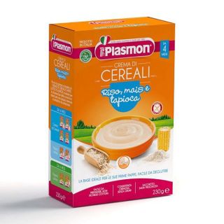 Crema de 3 cereale(orez,porumb,tapioca) 230g Plasmon