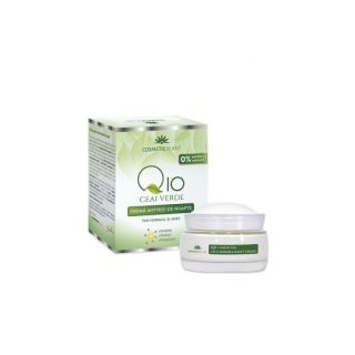 Cosmetic Plant Crema Antirid de Noapte cu Q10 si Ceai Verde 