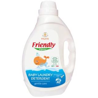 Detergent rufe bebelusi Fructe Friendly Organic 40 spalari 2000 ml
