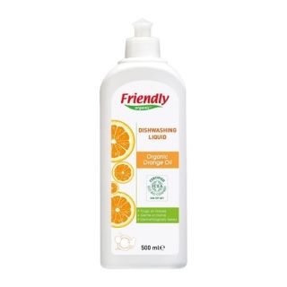 Detergent Vase Manual Portocale Friendly Organic 500 ml