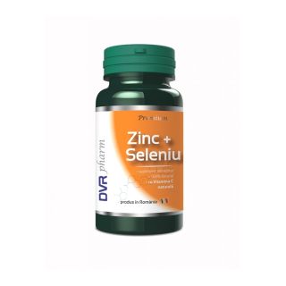 Zinc seleniu vitamina C 60 capsule Dvr Pharm 
