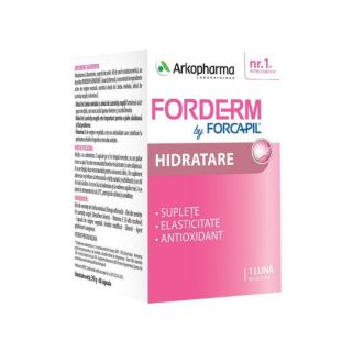 Forderm Hidratant by Forcapil 60 capsule