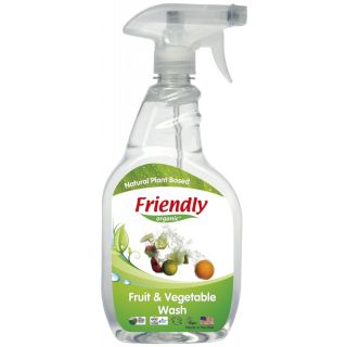 Friendly Spray Organic pentru Spălarea Fructelor & Legumelor