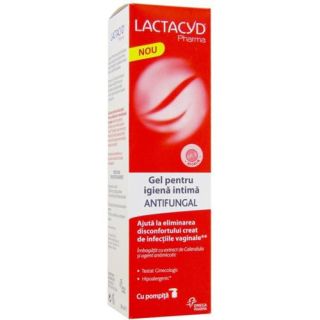 Lactacyd Pharma gel pentru igiena intima antifungal 250 ml