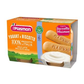 Plasmon Iaurt cu biscuiti 240g (de la 6 luni)
