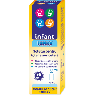 Infant Uno Solutie pentru igiena auriculara