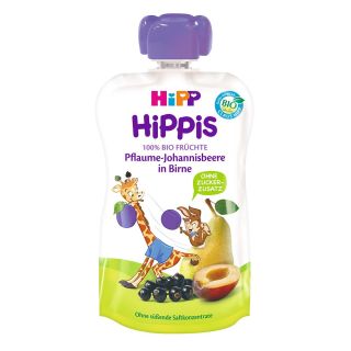 Piure HiPP Hippis para cu prune-coacaze negre 100g