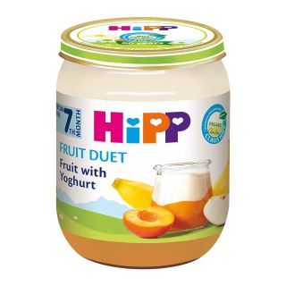 Piure HiPP Fruit-Duet iaurt cu fructe 160g