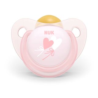 Suzeta Nuk Baby Rose Latex M2 Love 6-18 luni