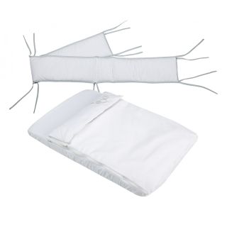 Set textil protectie Co-Sleeper Micuna Cododo White