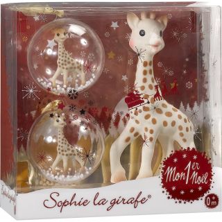 Set cadou Primul meu Craciun Girafa Sophie""