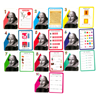 Joc Learning Cube® - Pe urmele lui Shakespeare
