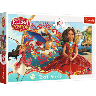 Puzzle Trefl Disney Elena Avalor, Magia din Avalor 100 piese